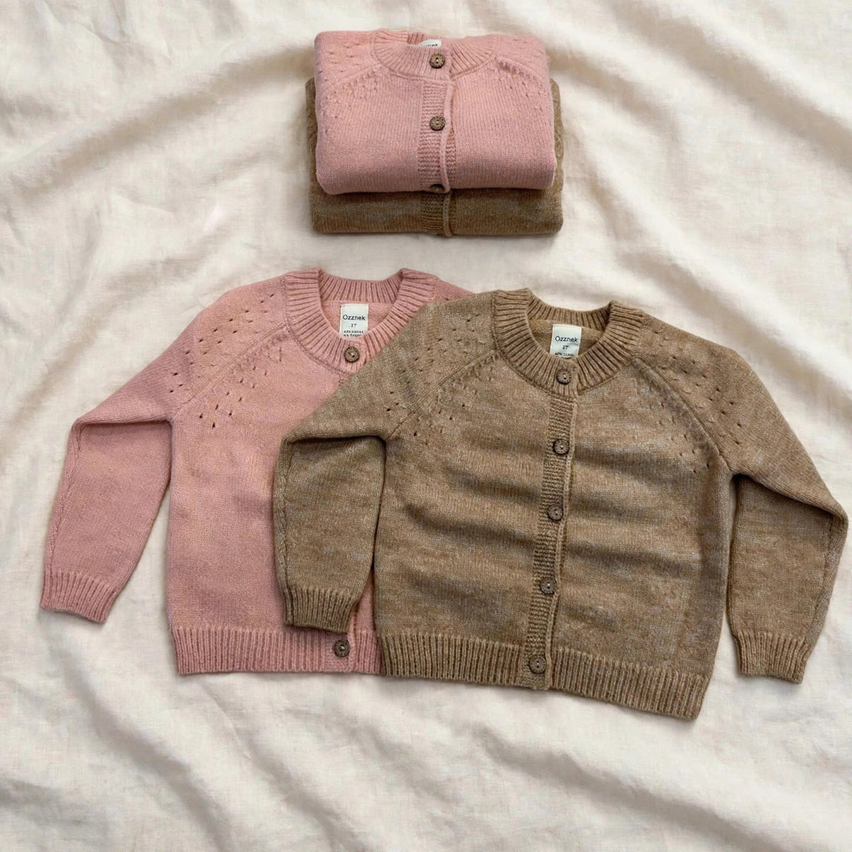 Premium Kids' Organic Cotton Cardigan | Made in Peru